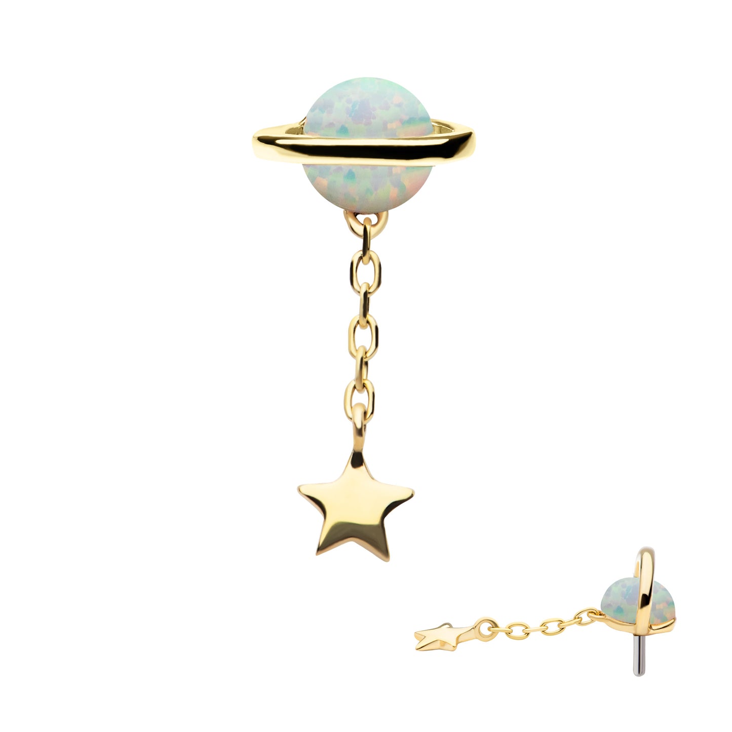 Love You to the Moon & Saturn Dangle