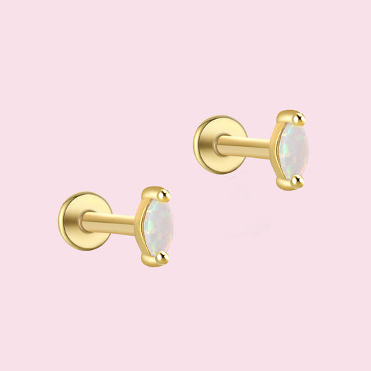 Astrid Opal Marquise Stud