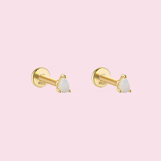 Astrid Opal Teardrop Stud