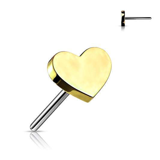 4mm Heart Stud