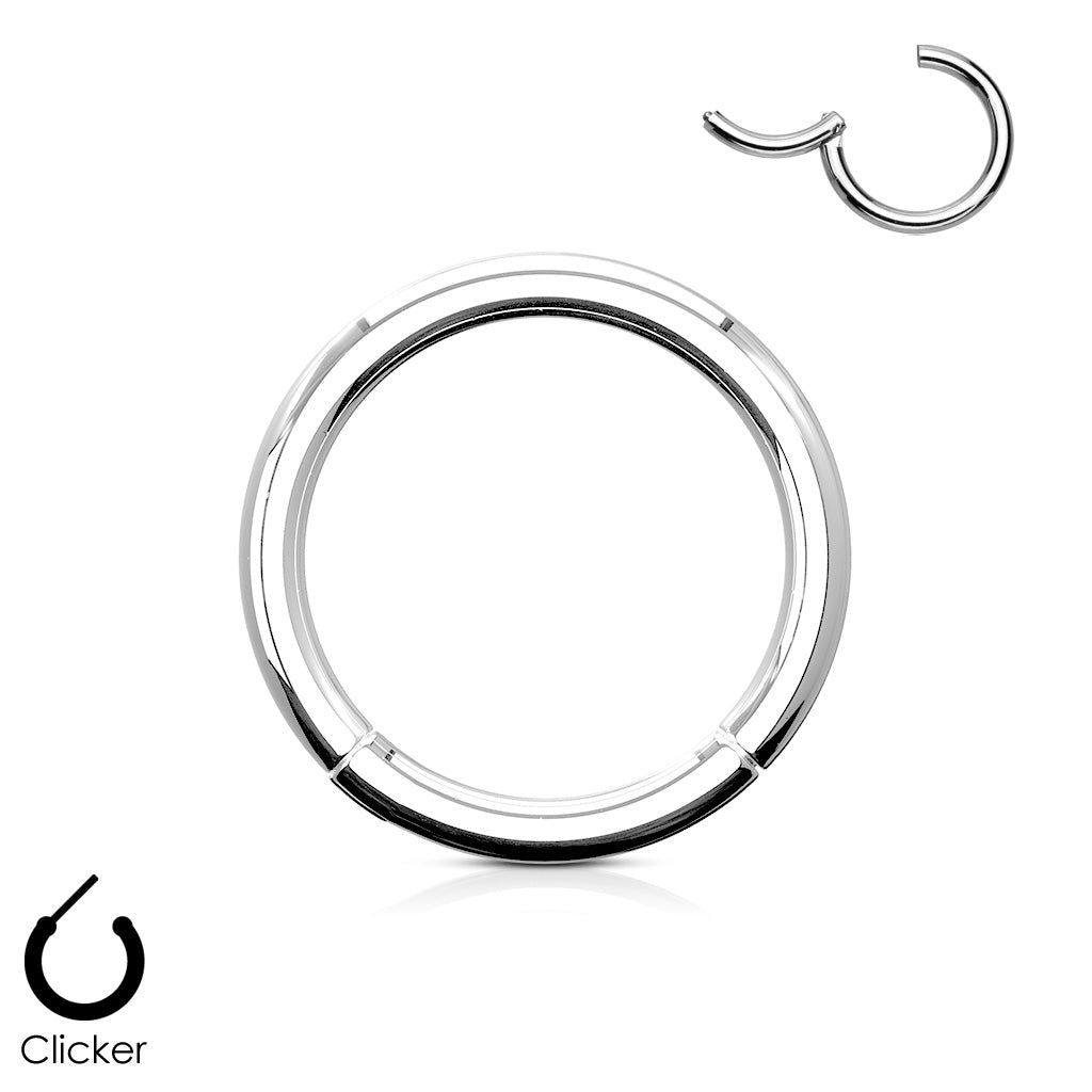 Titanium Clicker Hoop